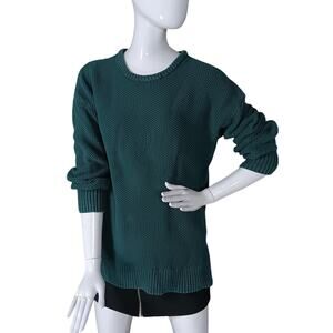 Old Navy Dark Teal Crew Neck Sweater
